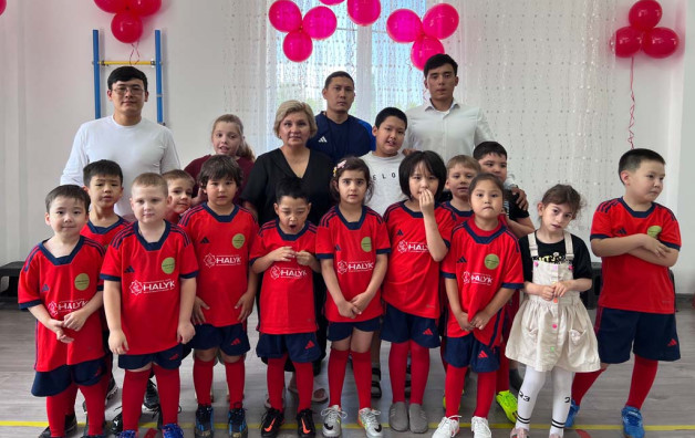 В Каскелене открылась первая в области детская  секция по адаптивному футболу