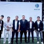 Қарасайлық жастар ашық аспан астында «Заманback» туындысын тамашалады