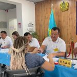 Алматы облысының тұрғыны сайлау учаскелерінің ерекше қажеттілігі бар азаматтарға қолжетімділігін тексерді
