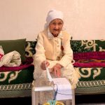 Ғасыр жасаған әже Құрылтай сайлауында  өз таңдауын жасады