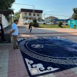 После голосования — асық ату: в Талгарском районе избиратели сыграли в национальную игру