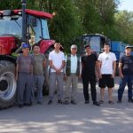 Қонаев фермерлері Құрылтай сайлауына ауыл шаруашылығы техникасымен келді