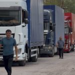 Сапарын үзіп, сайлауға қатысты: Алматы облысында жүк көлігінің жүргізушілері дауыс берді