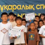 Эстафеталық сайыс ұйымдастырылды