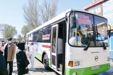 В области действует  63 передвижных пункта вакцинации