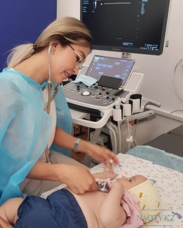 Врач-кардиолог из Нур-Султана  продиагностировала 35 карасайских ребятишек