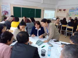 В Карасайском районе учителя NIS провели семинар