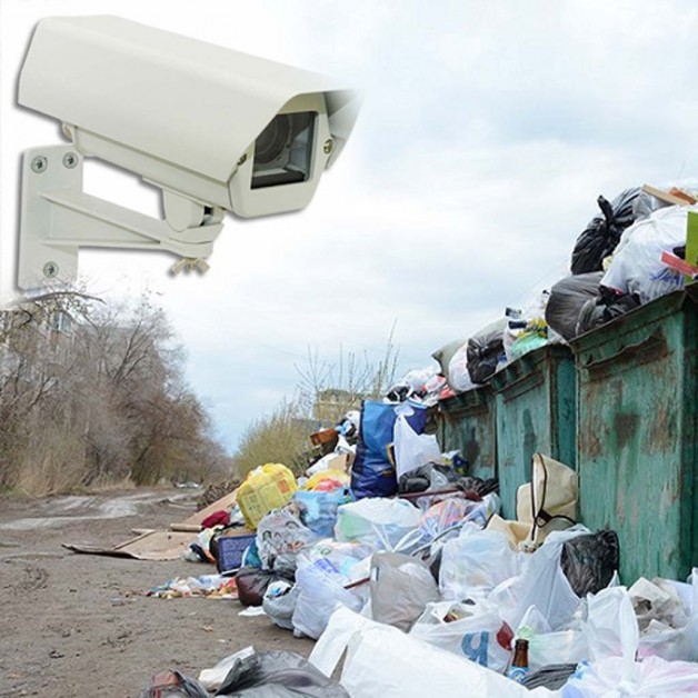 В Каскелене для борьбы с мусором будут установлены видеорегистраторы