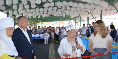 Зейнеткерлерді зеріктірмейтін орталық ашылды