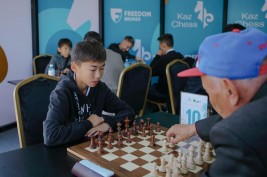Восьмиклассник победил в турнире «Шахматный караван» в городе Қонаев