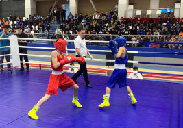 В Шамалгане проходит юношеский чемпионат страны по боксу