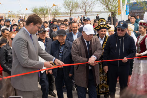 Открытие обновленной набережной