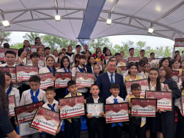 Қарасайлық оқушылар үздіктер қатарында