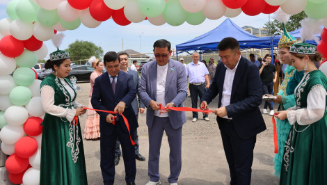 В селах Аксенгир и Коктоган открылись центры семейного здоровья