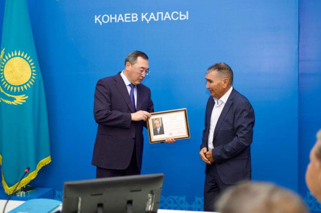 Президенттің алғысын алды