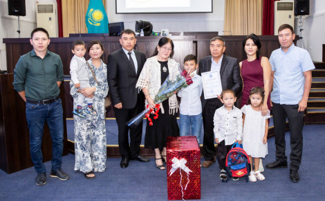 Татулығы жарасқан «Мерейлі отбасылар» марапатталды