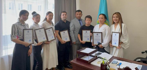 Қарасайлық белсенділер марапатталды