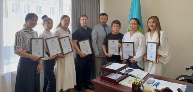 Қарасайлық белсенділер марапатталды