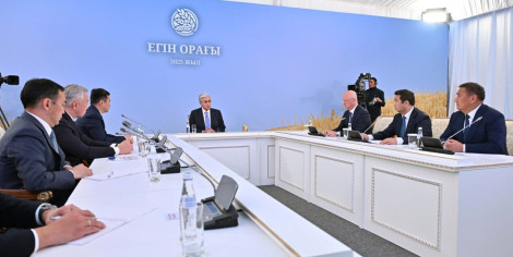 Президент Касым-Жомарт Токаев: «Необходимо своевременно завершить полевые работы и собрать урожай»