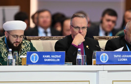 Мемлекет басшысының айтуынша, өркениеттер байланысын дамытуда, сондай-ақ адамдар мен қоғам арасындағы сенімді нығайтуда айрықша рөл атқаратын дінбасыларына зор үміт артылады