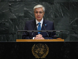 Выступление Президента Казахстана Касым-Жомарта Токаева на общих дебатах 80-й сессии Генеральной Ассамблеи ООН