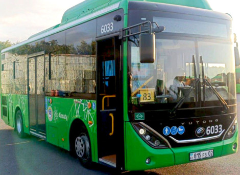 Көксайдан Алматыға жүретін жаңа автобус