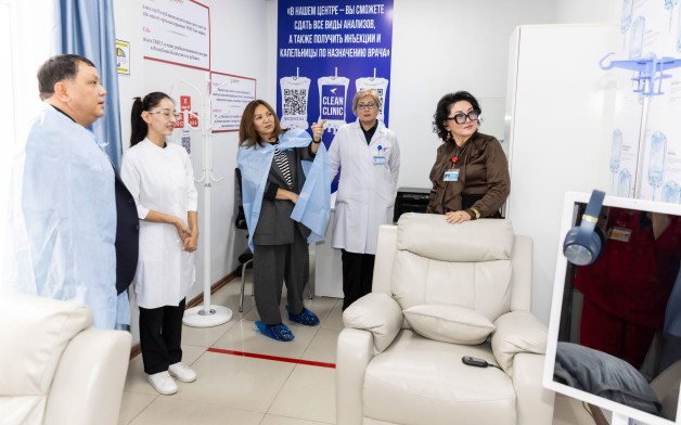 Қаскелеңде алғашқы инфузиялық терапия клиникасы ашылды