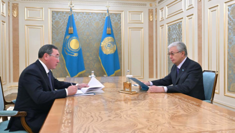 Мемлекет басшысы Алматы облысының әкімі Марат Сұлтанғазиевті қабылдады