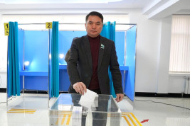 «AMANAT» партиясы Алматы облыстық филиалының атқарушы хатшысы референдумда дауыс берді