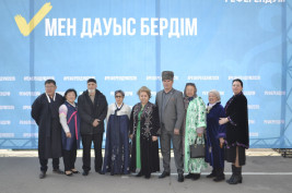 Алматы облысындағы этнос өкілдері референдумға қатысты