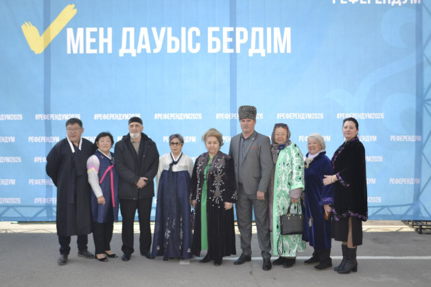 Алматы облысындағы этнос өкілдері референдумға қатысты