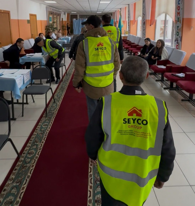 Коллектив ТОО «Керуен Плюс» принял участие в референдуме