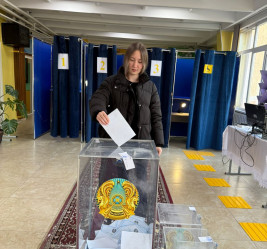 Әлемдік бокс турнирлерінің жүлдегері Ригина Тибенова референдумда өз таңдауын жасады