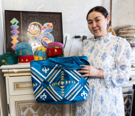 Тігіншілік өнерді өрге бастырып, кәсіпке айналдырған