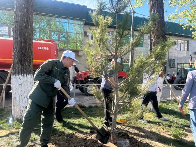 Іле ауданында «Таза өлке – таза жер» акциясы өтті