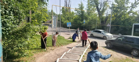 Қарасай ауданында «Таза бейсенбі» экологиялық акциясы өтті