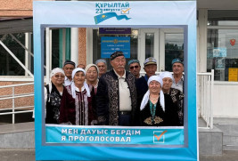 Көше тұрғындары болып дауыс берді