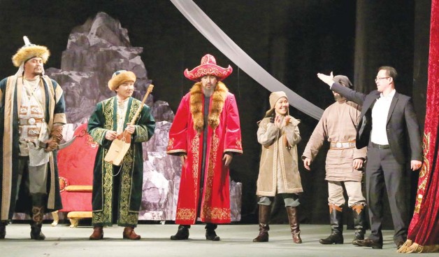 «Жастар театры»:  гастроли прошли при полном аншлаге